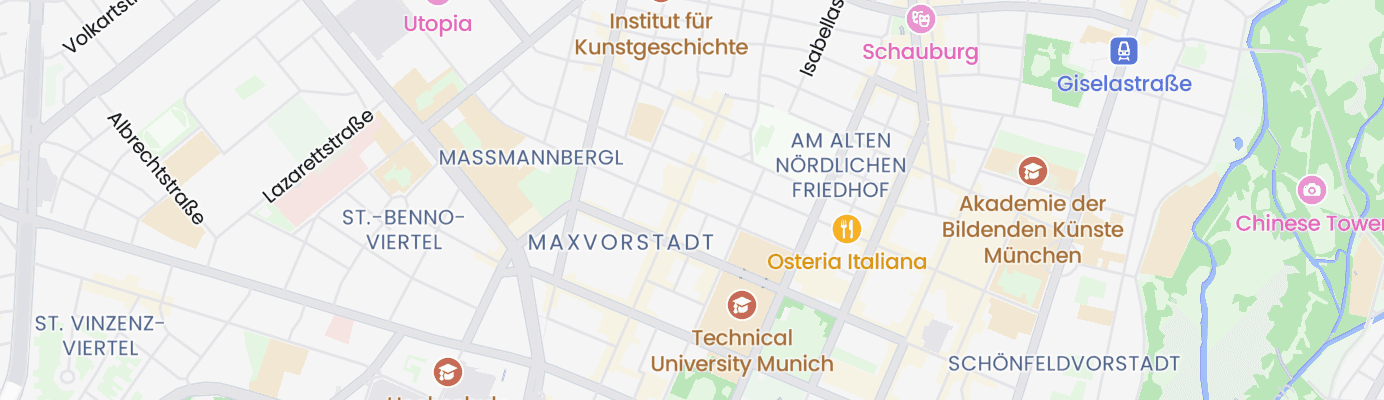 Karte mit dem ungefähren Standort