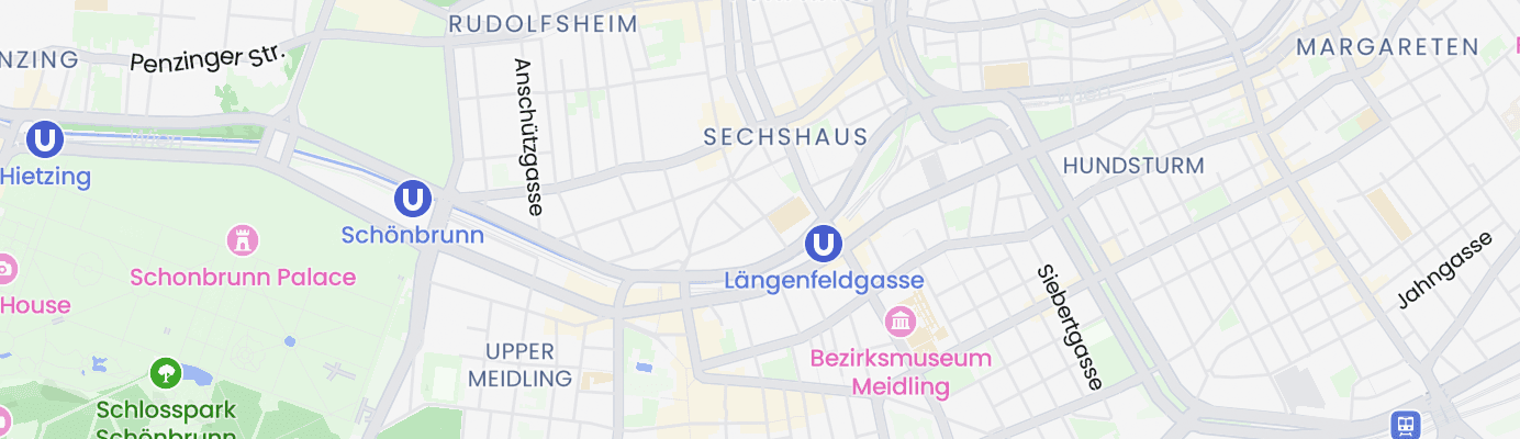 Karte mit dem ungefähren Standort