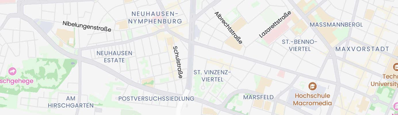 Karte mit dem ungefähren Standort