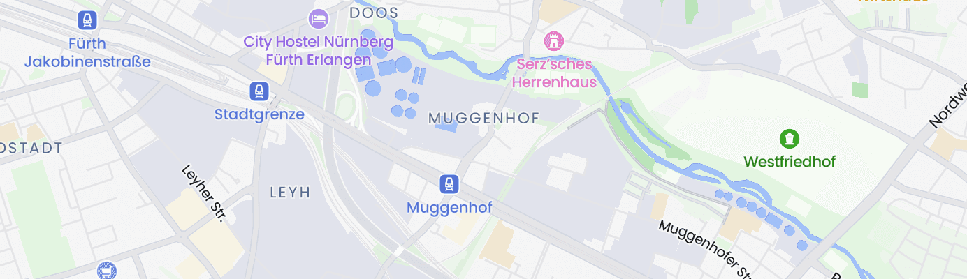 Karte mit dem ungefähren Standort