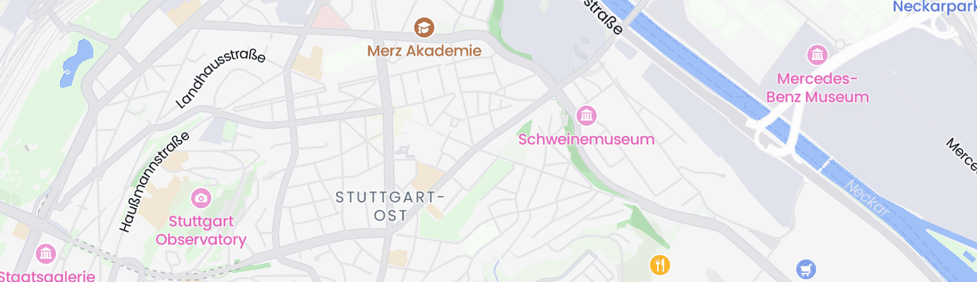 Karte mit dem ungefähren Standort