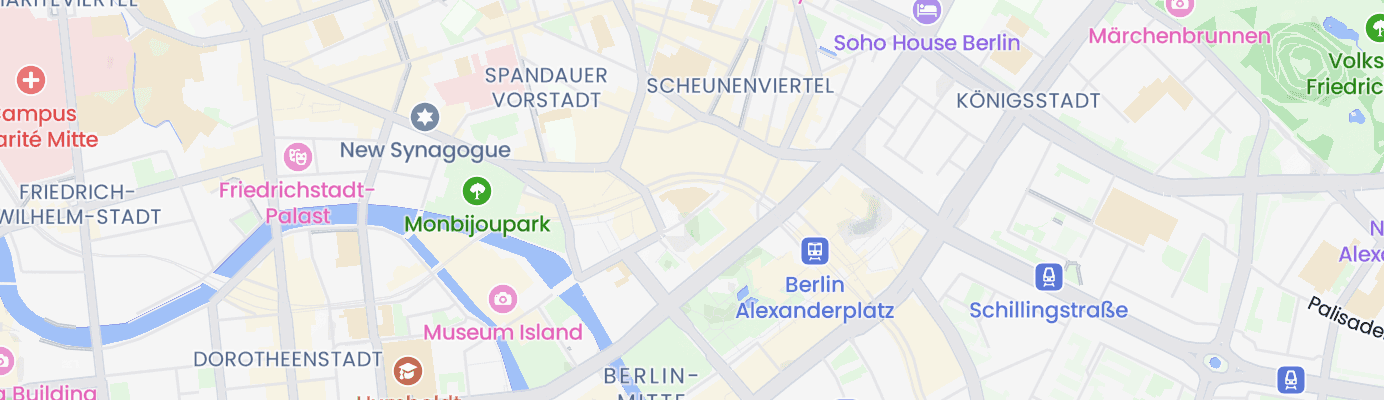 Karte mit dem ungefähren Standort