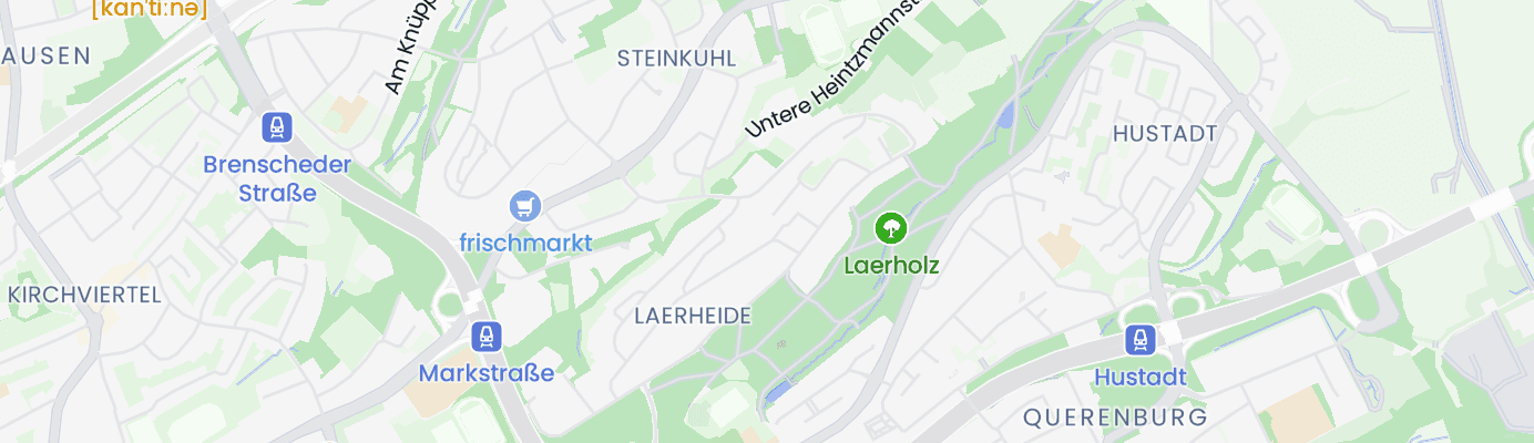 Karte mit dem ungefähren Standort