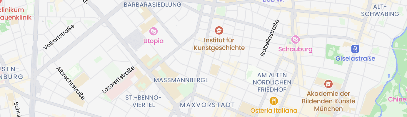 Karte mit dem ungefähren Standort