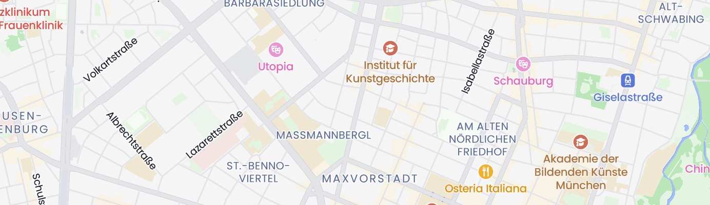 Karte mit dem ungefähren Standort