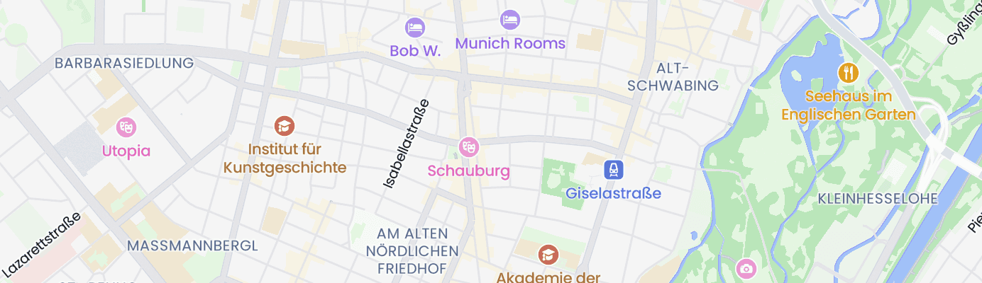 Karte mit dem ungefähren Standort