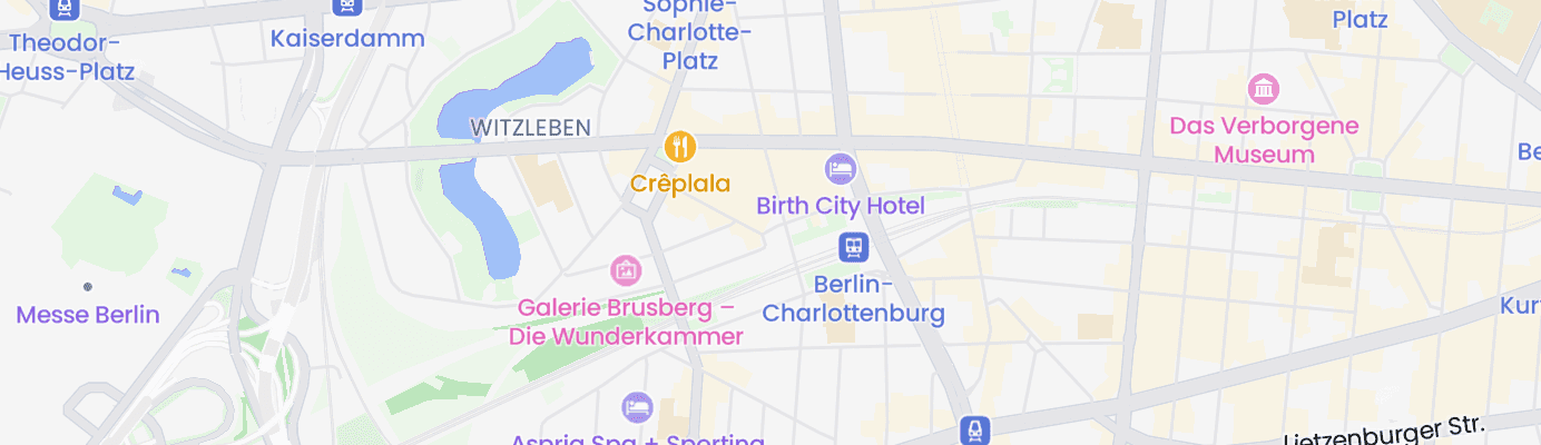 Karte mit dem ungefähren Standort