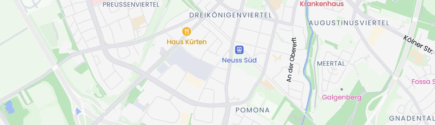 Karte mit dem ungefähren Standort