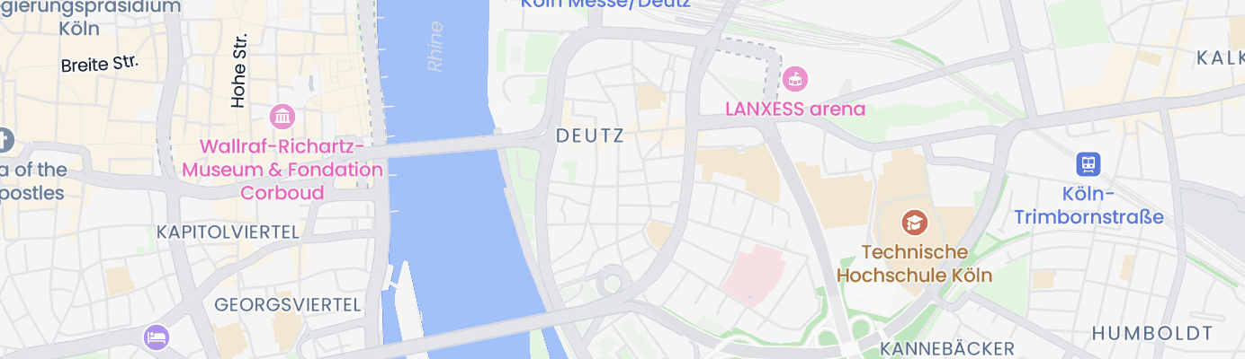 Karte mit dem ungefähren Standort