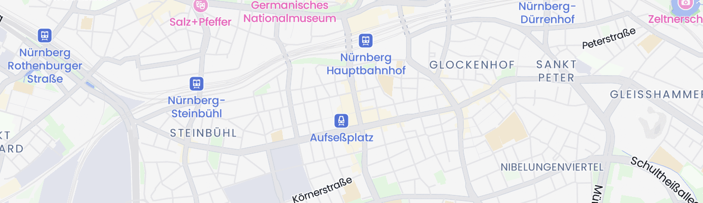 Karte mit dem ungefähren Standort