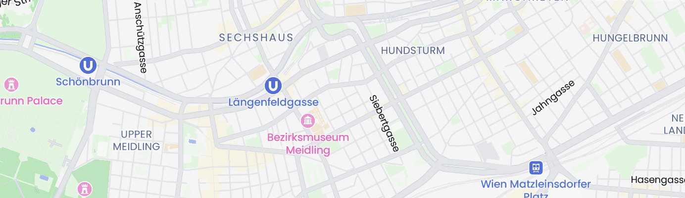 Karte mit dem ungefähren Standort