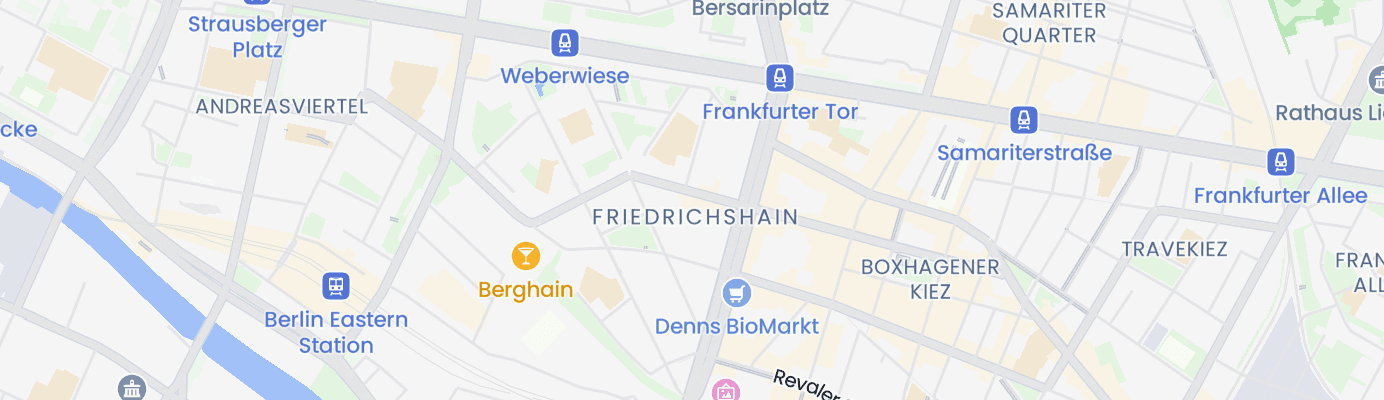 Karte mit dem ungefähren Standort