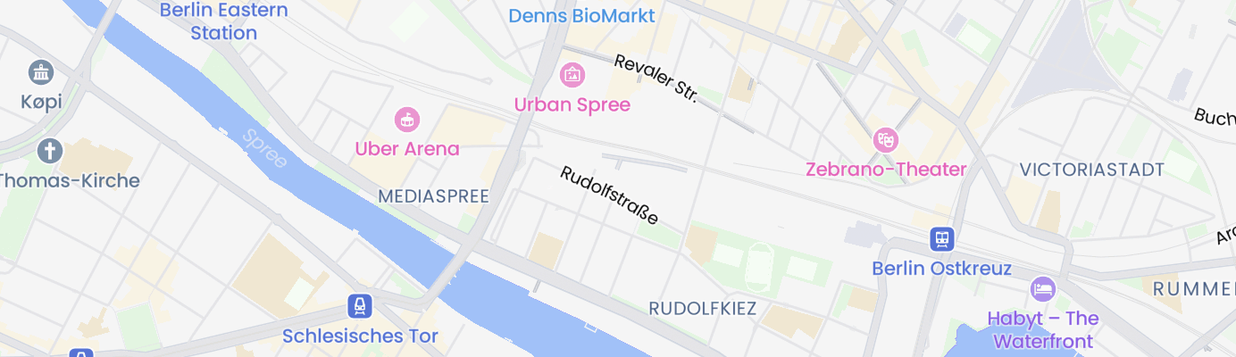 Karte mit dem ungefähren Standort