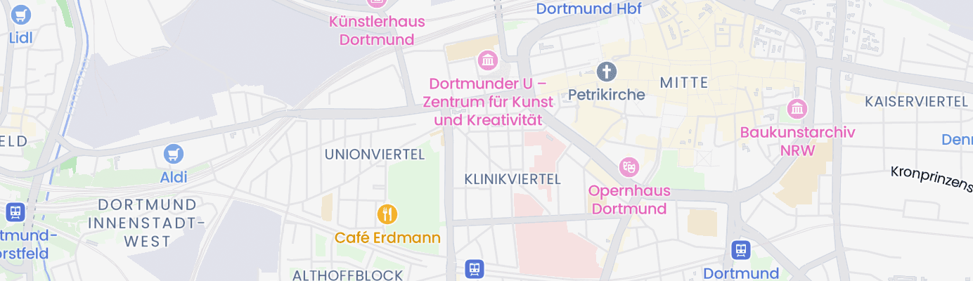 Karte mit dem ungefähren Standort