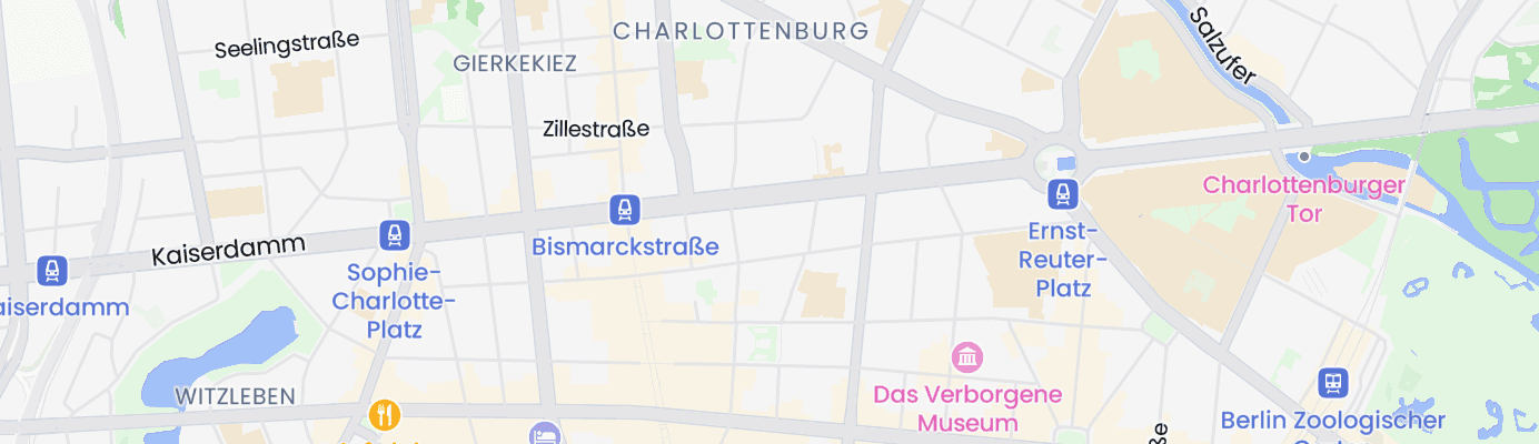 Karte mit dem ungefähren Standort
