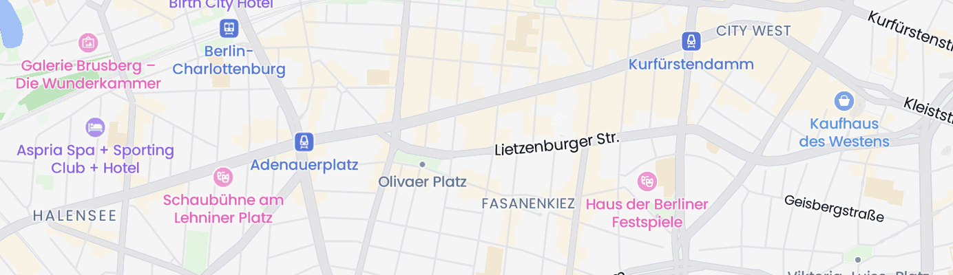 Karte mit dem ungefähren Standort