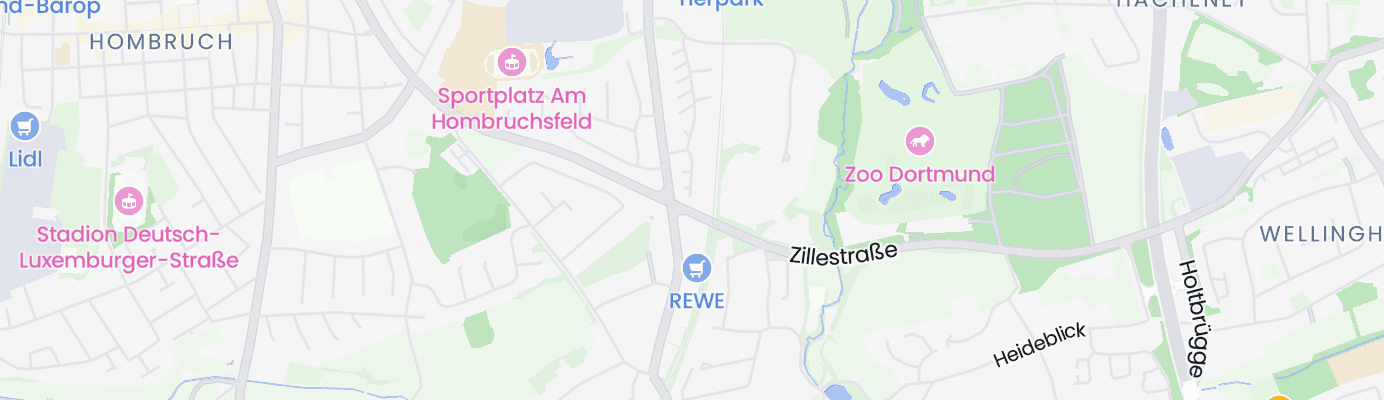 Karte mit dem ungefähren Standort