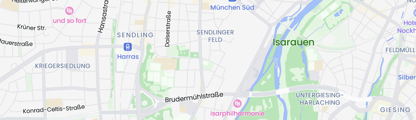 Karte mit dem ungefähren Standort