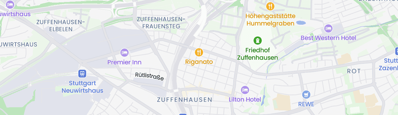 Karte mit dem ungefähren Standort