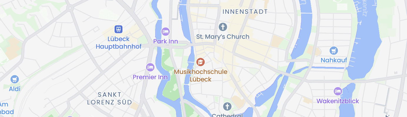 Karte mit dem ungefähren Standort
