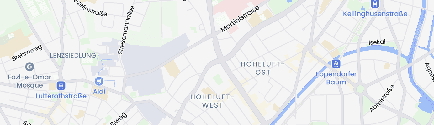 Karte mit dem ungefähren Standort