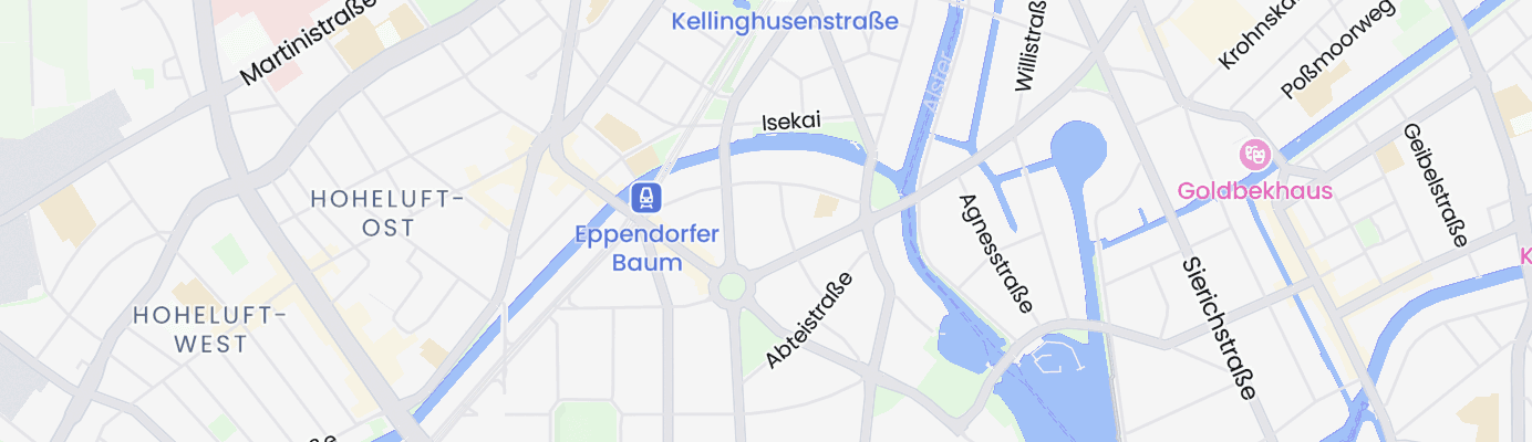 Karte mit dem ungefähren Standort