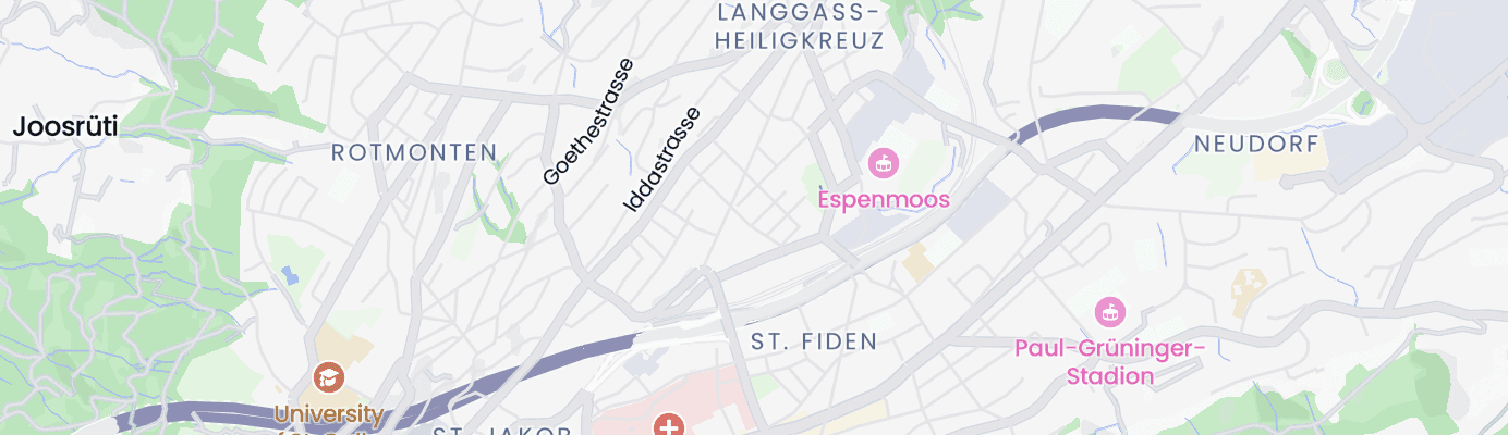 Karte mit dem ungefähren Standort