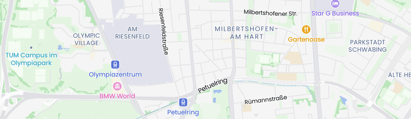 Karte mit dem ungefähren Standort