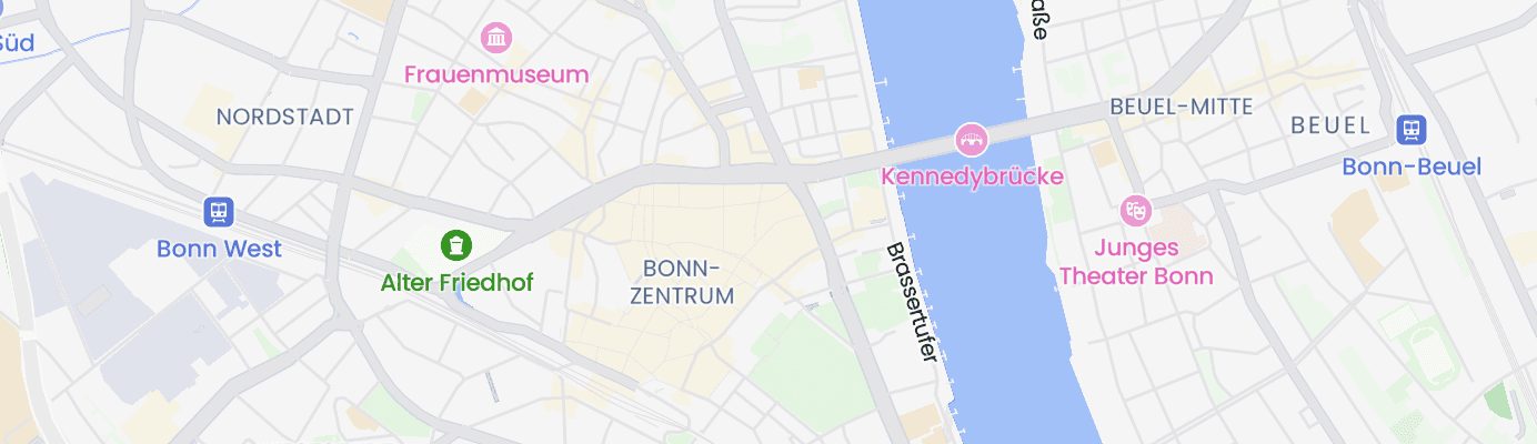 Karte mit dem ungefähren Standort