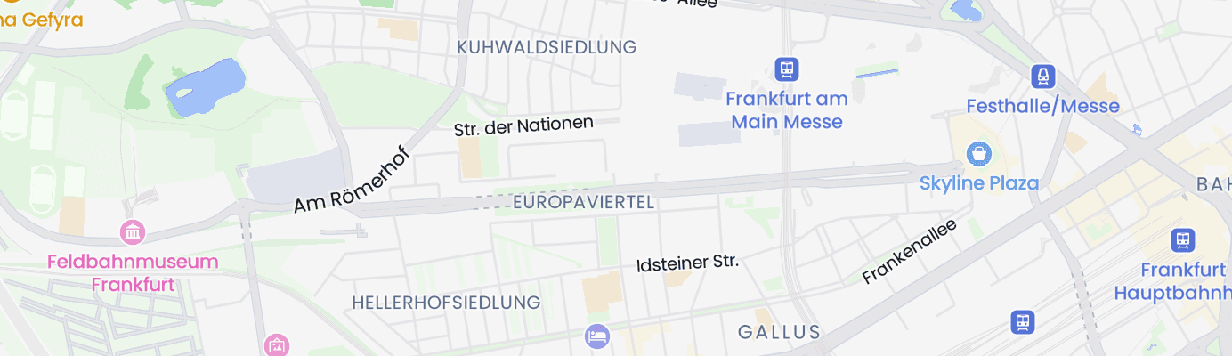 Karte mit dem ungefähren Standort
