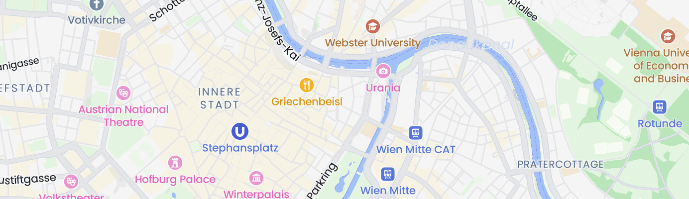Karte mit dem ungefähren Standort