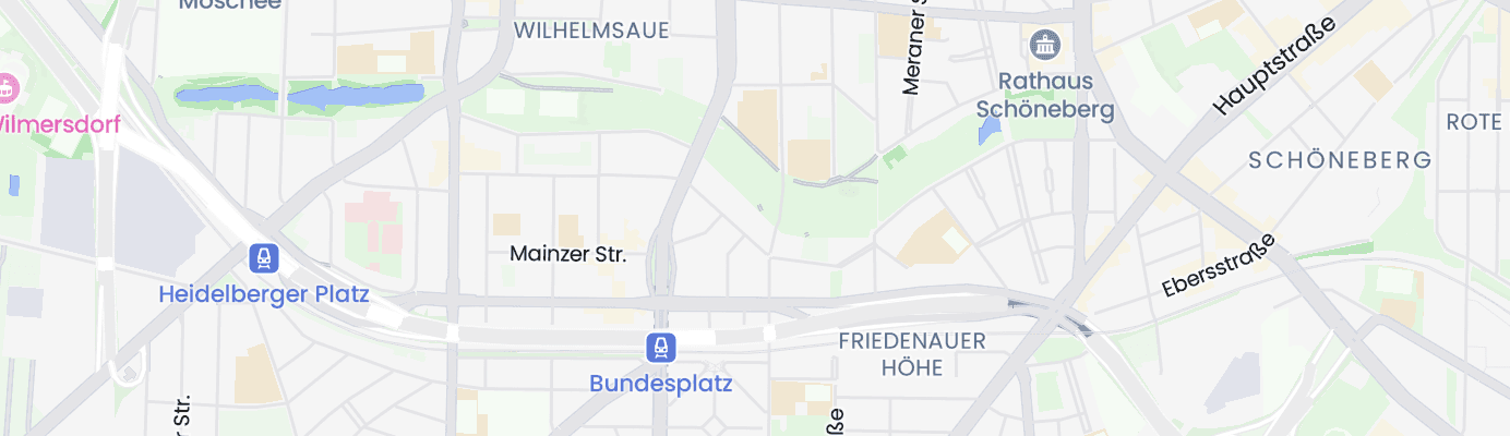 Karte mit dem ungefähren Standort