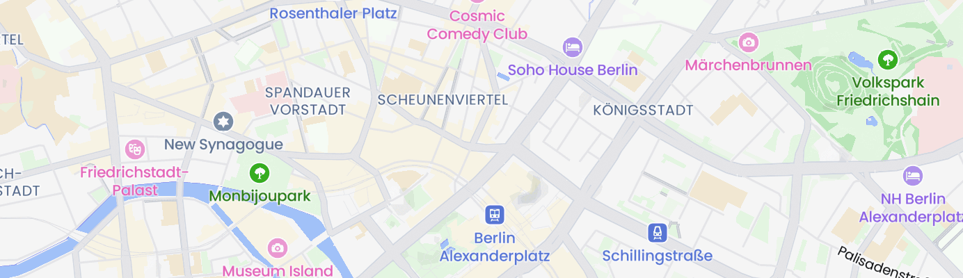 Karte mit dem ungefähren Standort