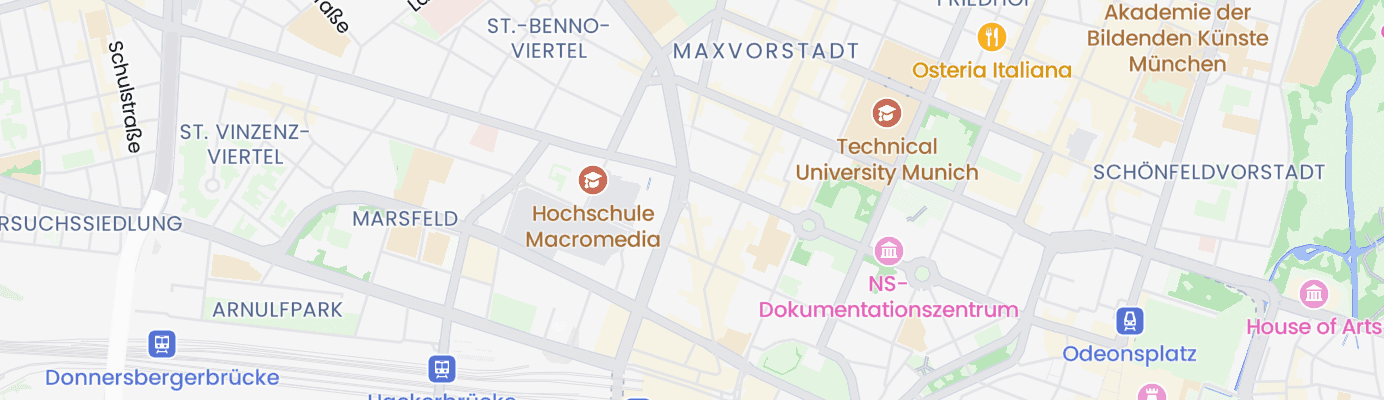 Karte mit dem ungefähren Standort