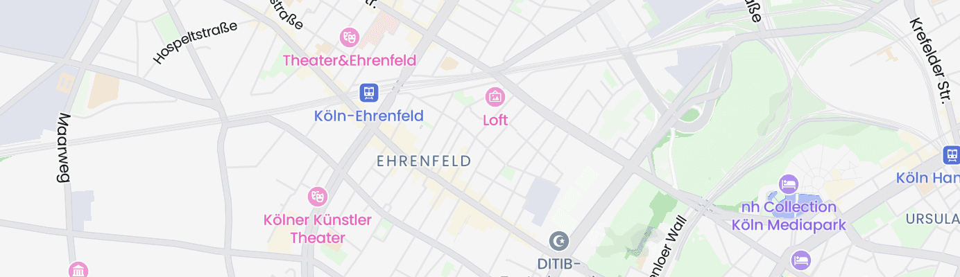 Karte mit dem ungefähren Standort