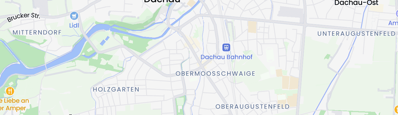 Karte mit dem ungefähren Standort
