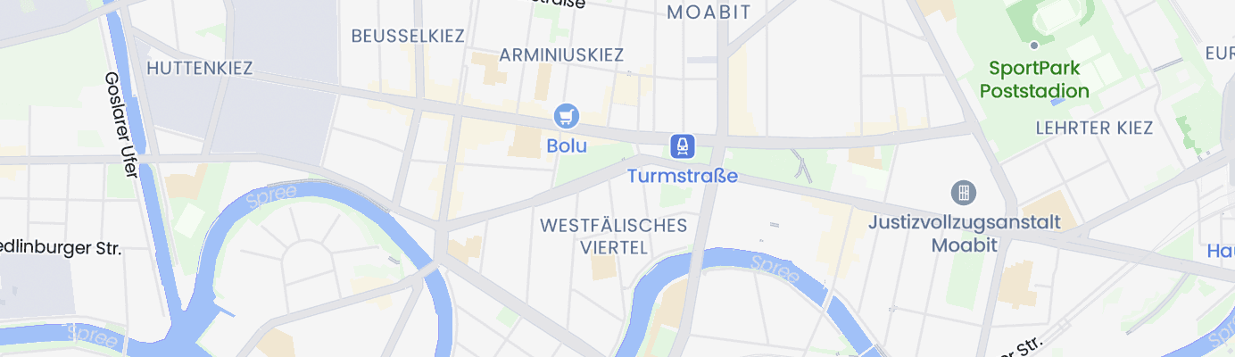 Karte mit dem ungefähren Standort