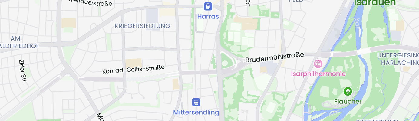 Karte mit dem ungefähren Standort
