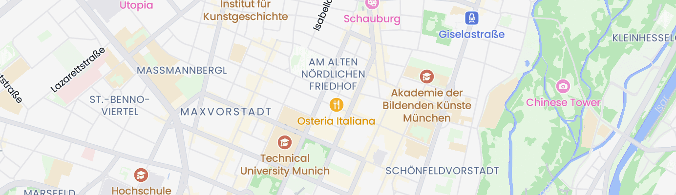 Karte mit dem ungefähren Standort