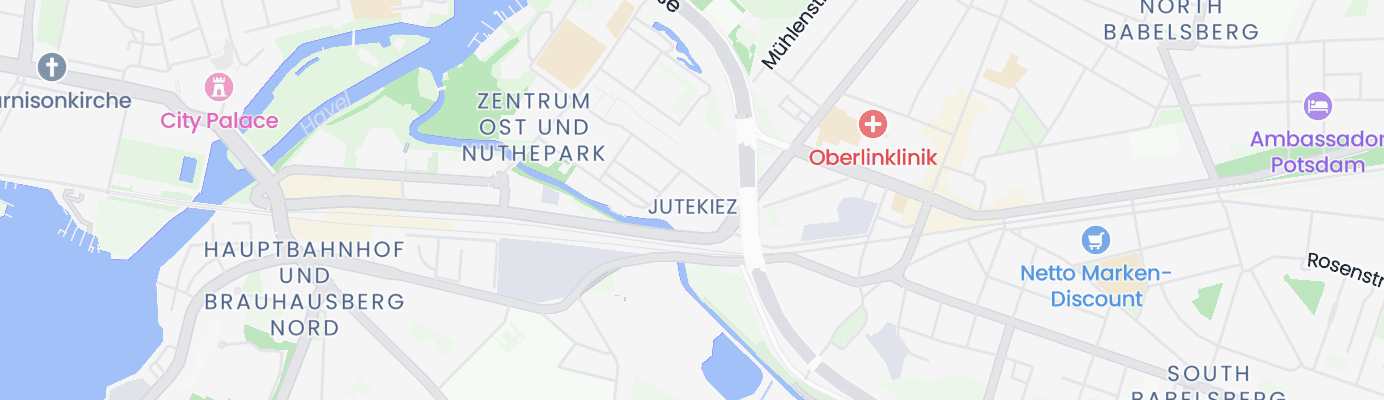 Karte mit dem ungefähren Standort