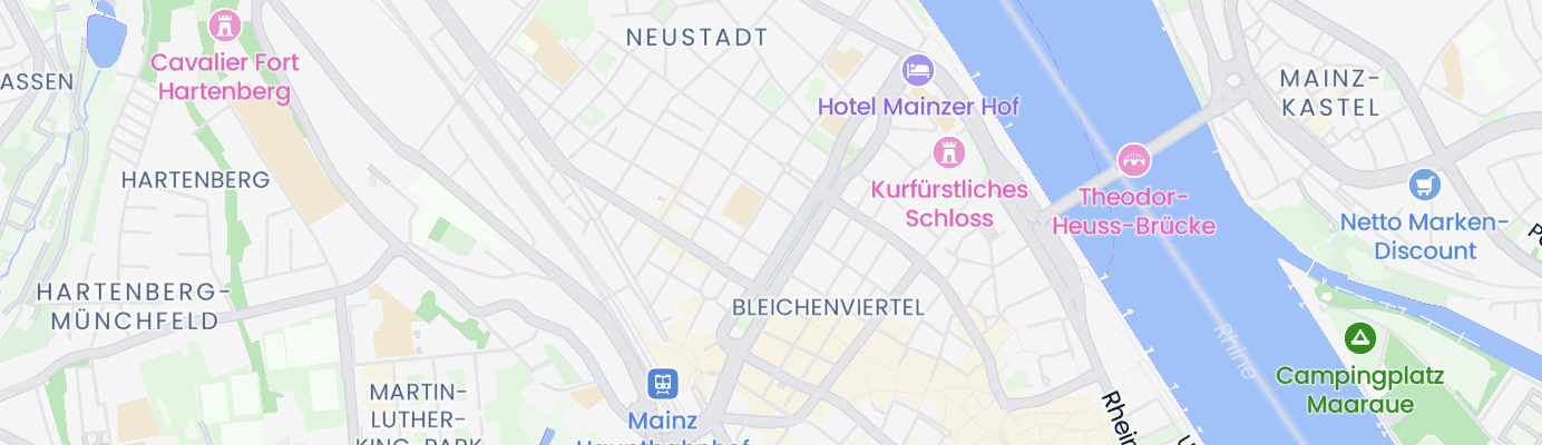 Karte mit dem ungefähren Standort