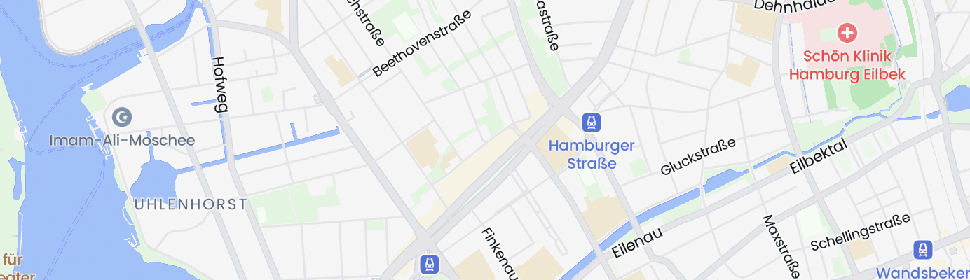 Karte mit dem ungefähren Standort