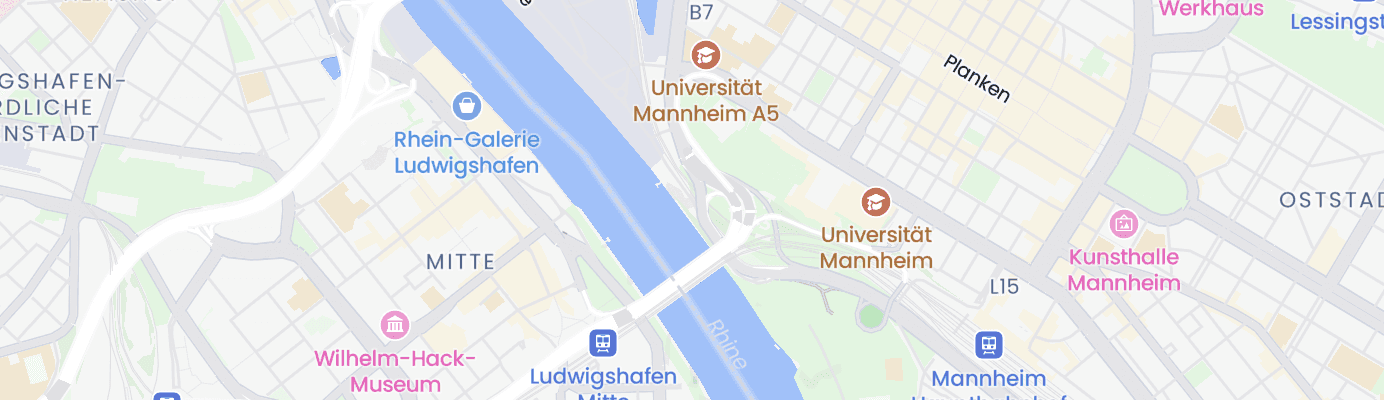 Map showing the approximate location