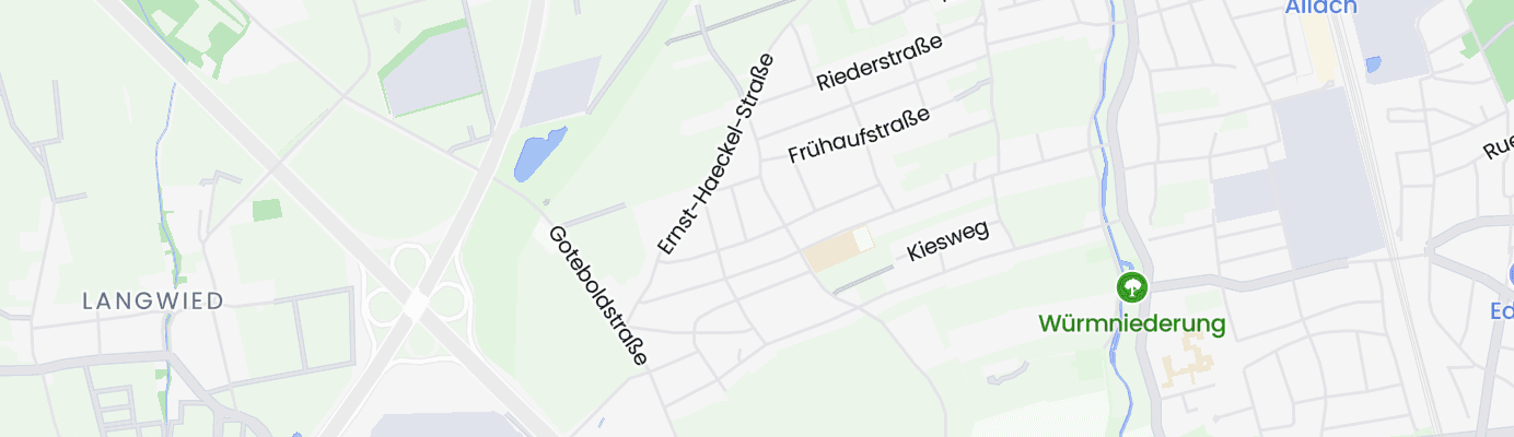 Karte mit dem ungefähren Standort