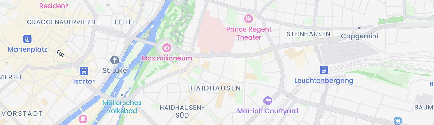 Karte mit dem ungefähren Standort