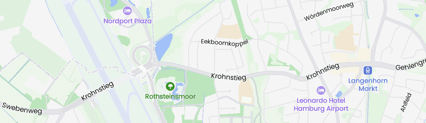 Karte mit dem ungefähren Standort