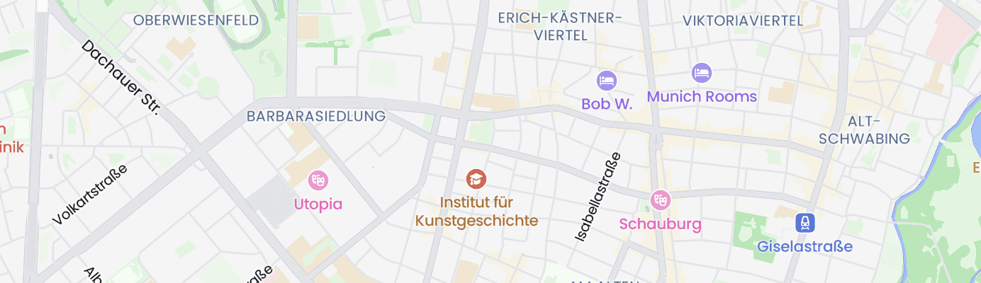 Karte mit dem ungefähren Standort