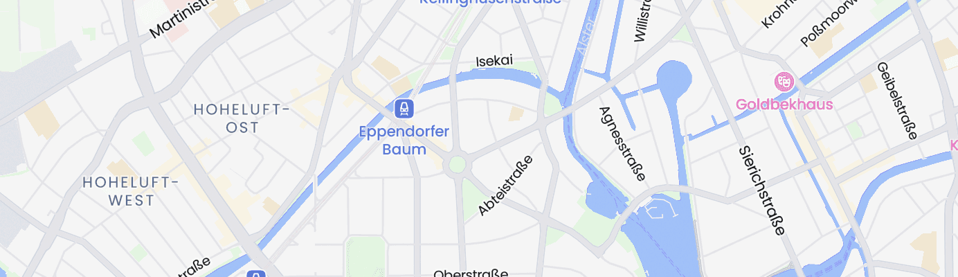 Karte mit dem ungefähren Standort