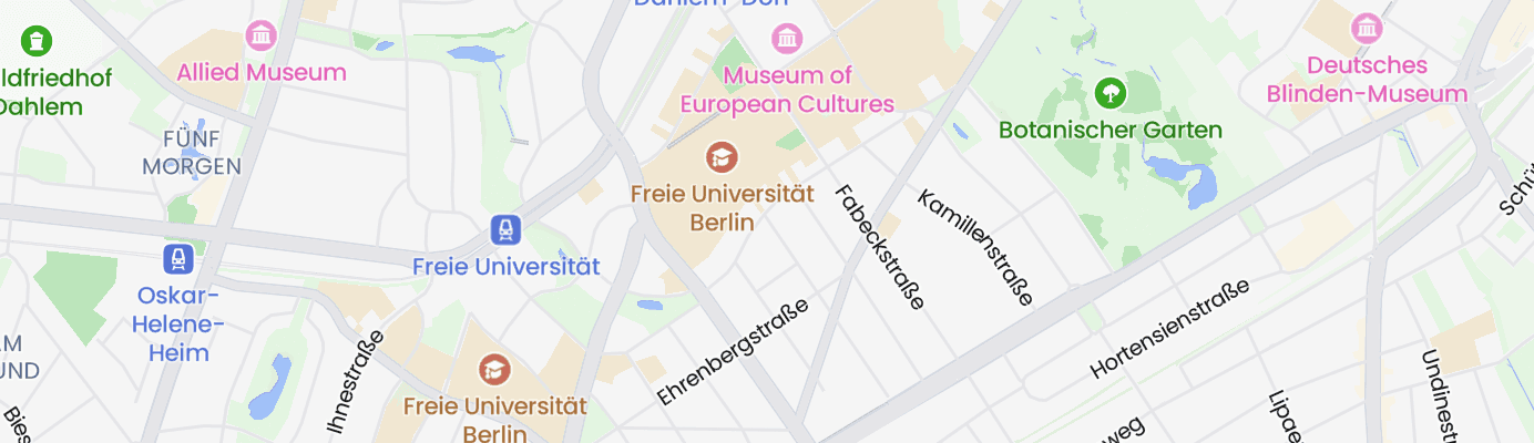 Karte mit dem ungefähren Standort