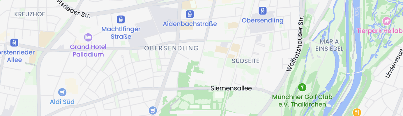 Karte mit dem ungefähren Standort